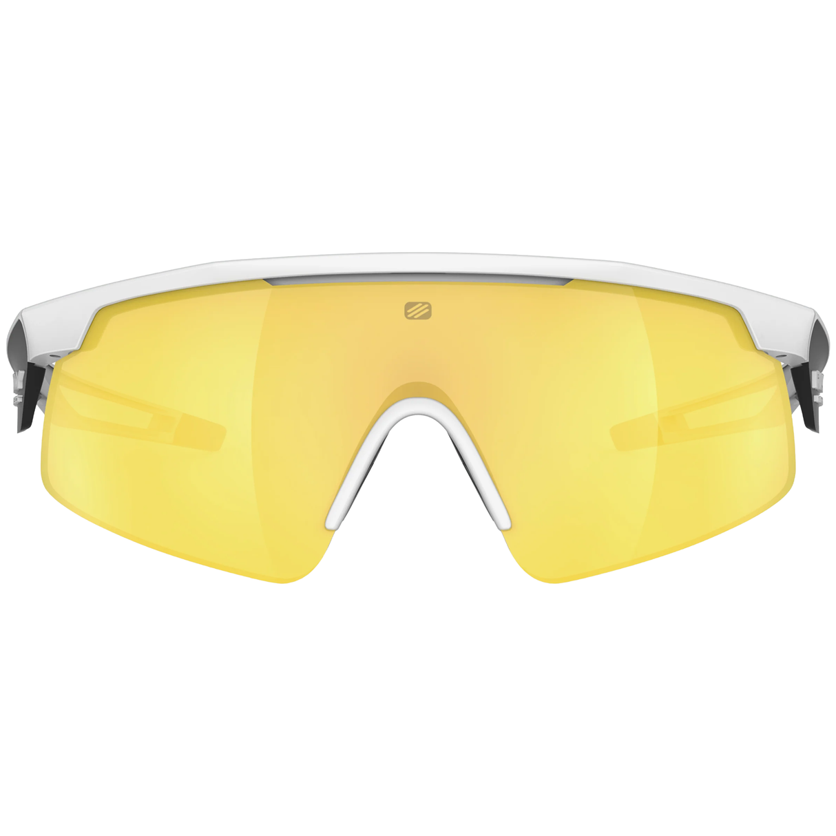 Occhiali Rudy Project Turbolence Racing - White Matte Multilaser Yellow Rudy Project
