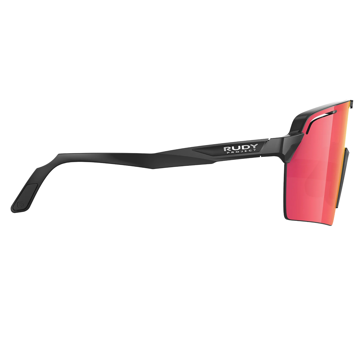 Occhiali Rudy Spinshield Pro - Black Gloss Multilaser Red Rudy Project