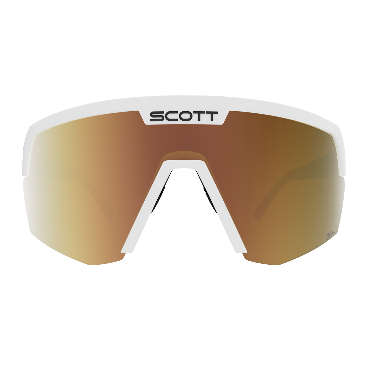 Gafas Scott Sport Shield - White Amp Light Sensitive Gold Chrome