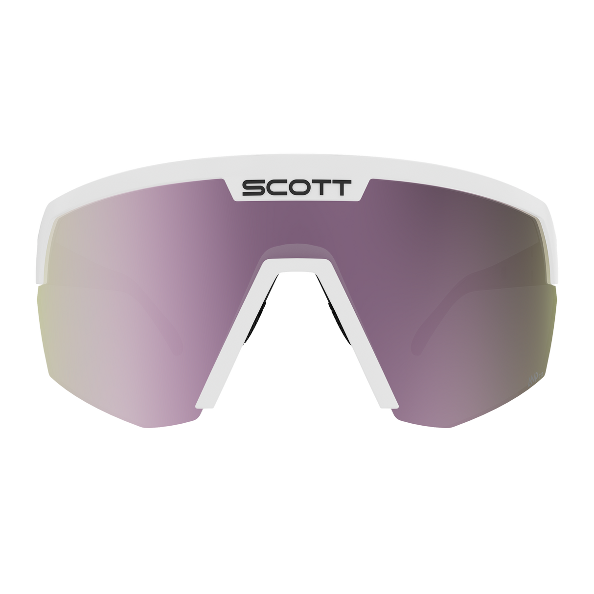 Occhiali Scott Sport Shield - White Matt Amp Lavender Chrome Scott