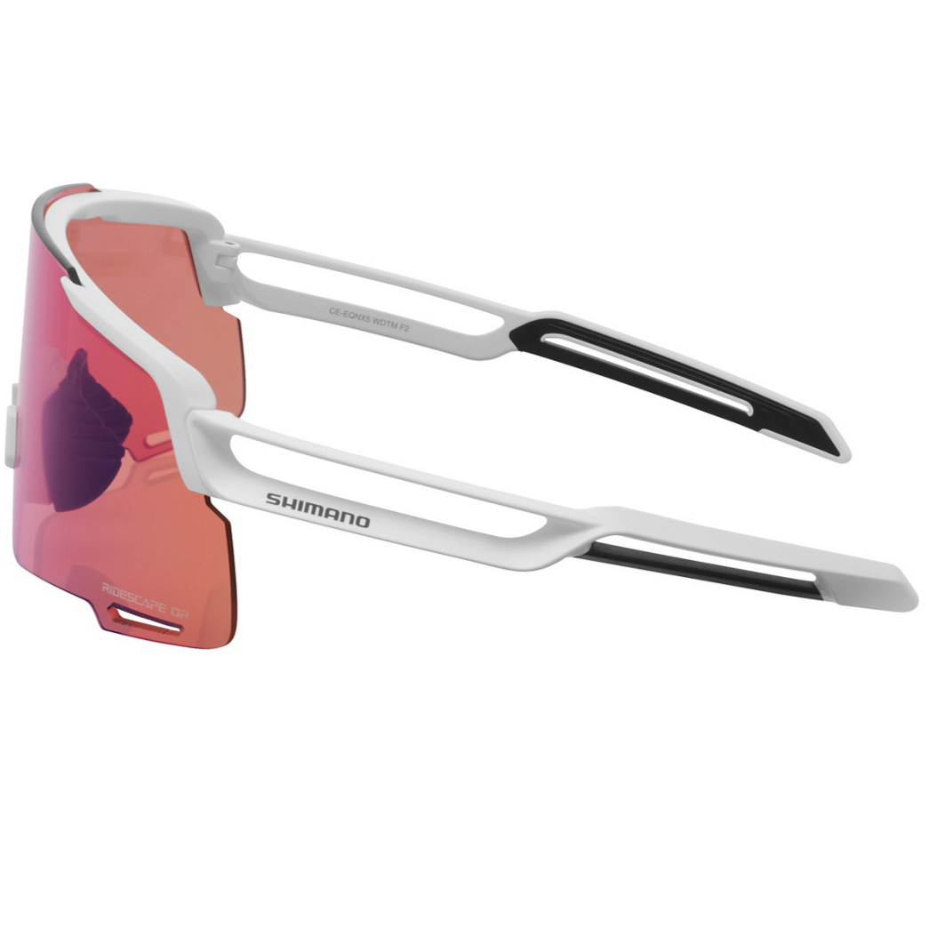 Occhiali Shimano Equinox EQNX5 - Bianco opaco Ridescape Offroad Shimano
