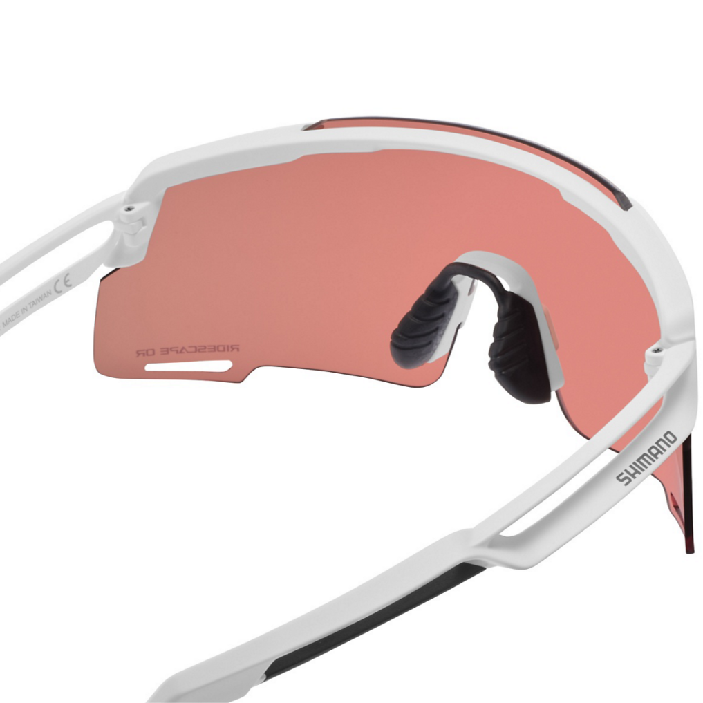 Occhiali Shimano Equinox EQNX5 - Bianco opaco Ridescape Offroad Shimano