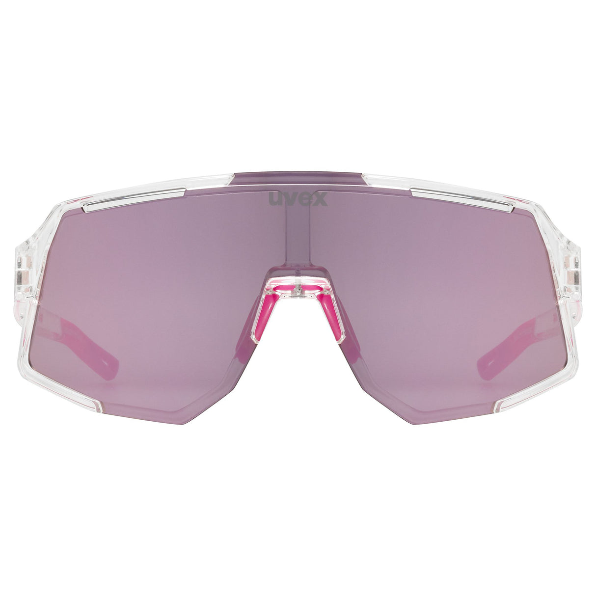 Occhiali Uvex Sequenze - Clear Mirror Pink