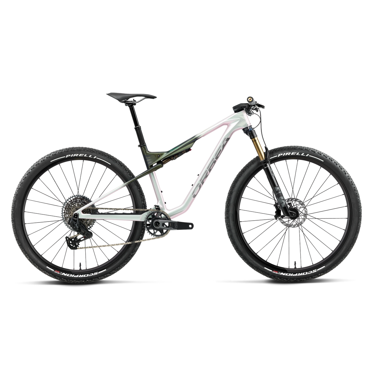 Orbea OIZ M-Team AXS - Bianco verde Orbea