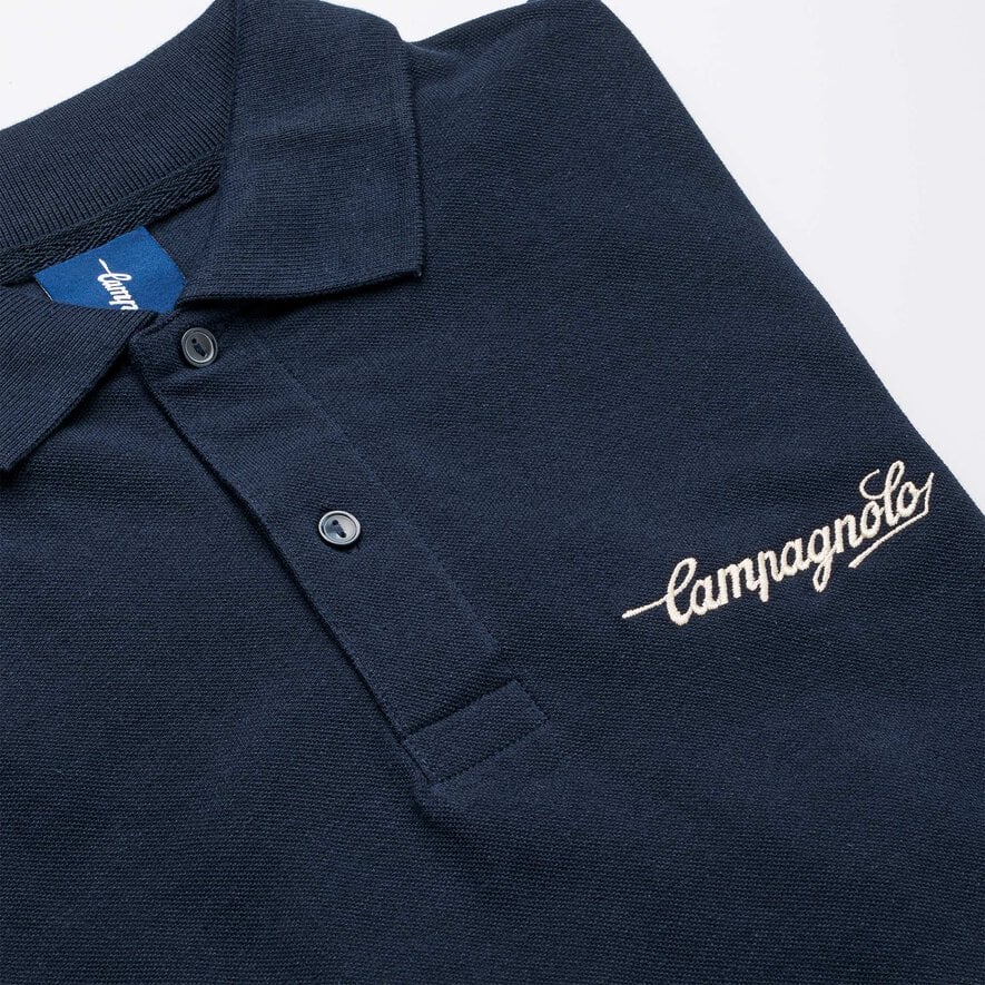 Polo Campagnolo Logo - Blu - O