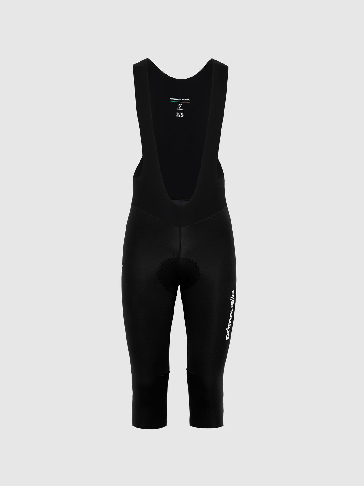 Trägerhose 3/4 Winter-Pissei Primapelle - Schwarz
