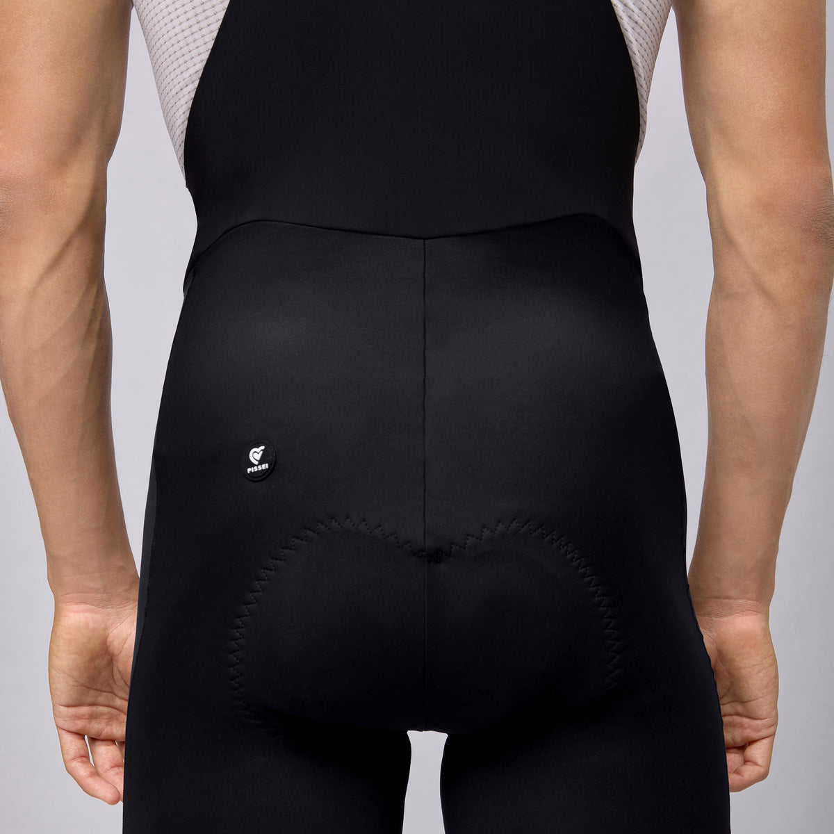 Trägerhose 3/4 Winter-Pissei Primapelle - Schwarz