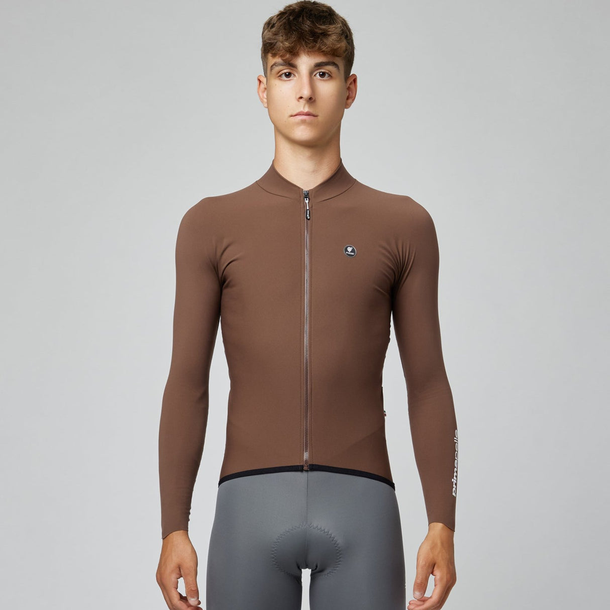 Maglia maniche lunghe Pissei Primapelle - Marrone - N