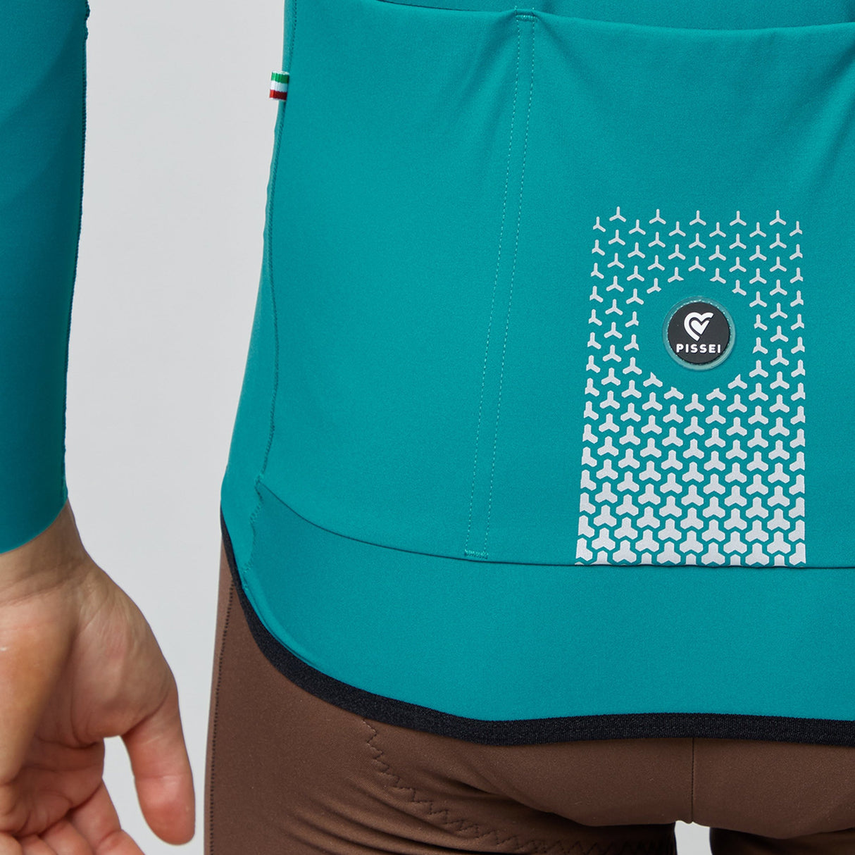 Maglia maniche lunghe Pissei Primapelle - Petrolio - A