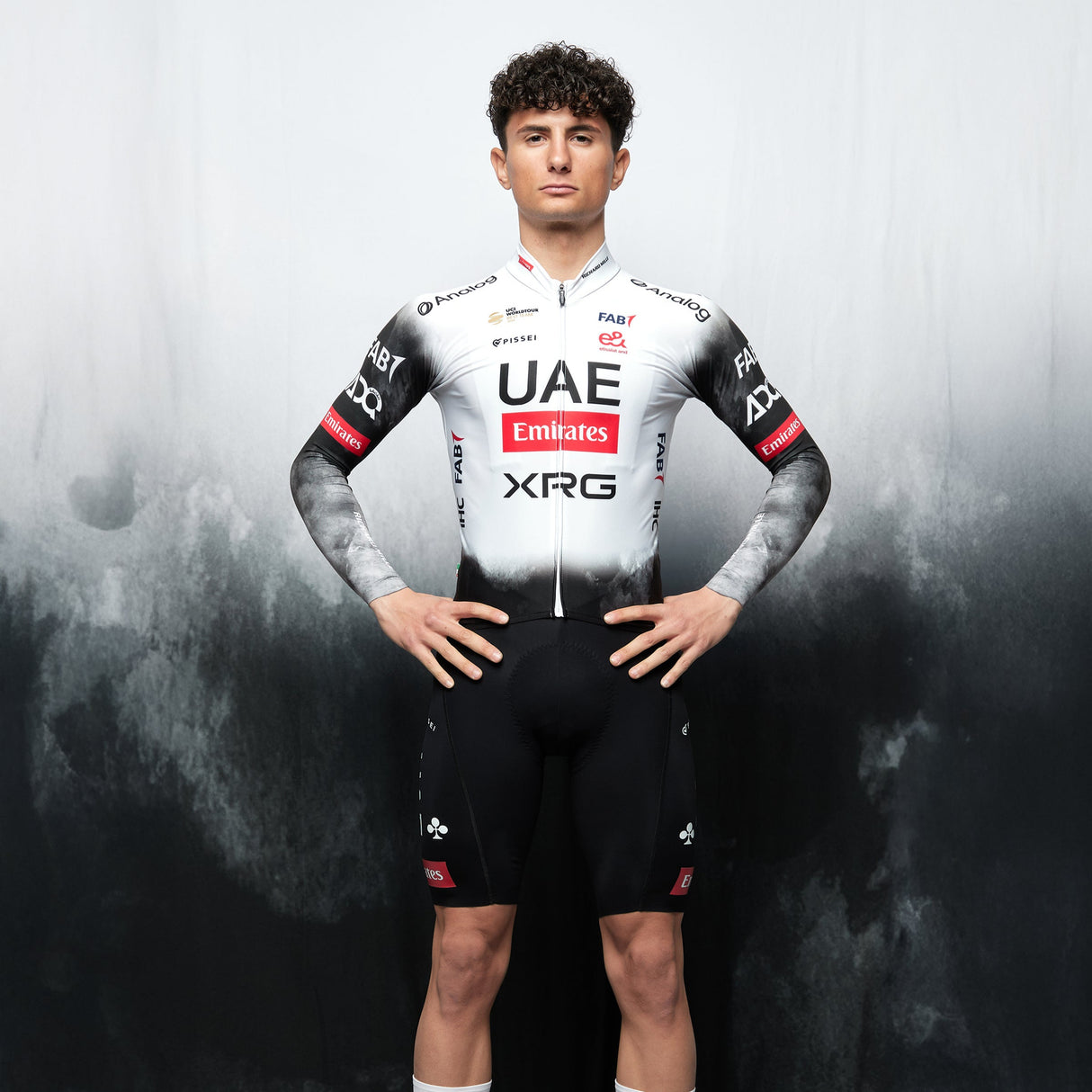 Maglia maniche lunghe Pissei UAE Team Emirates 2025 Primapelle - B