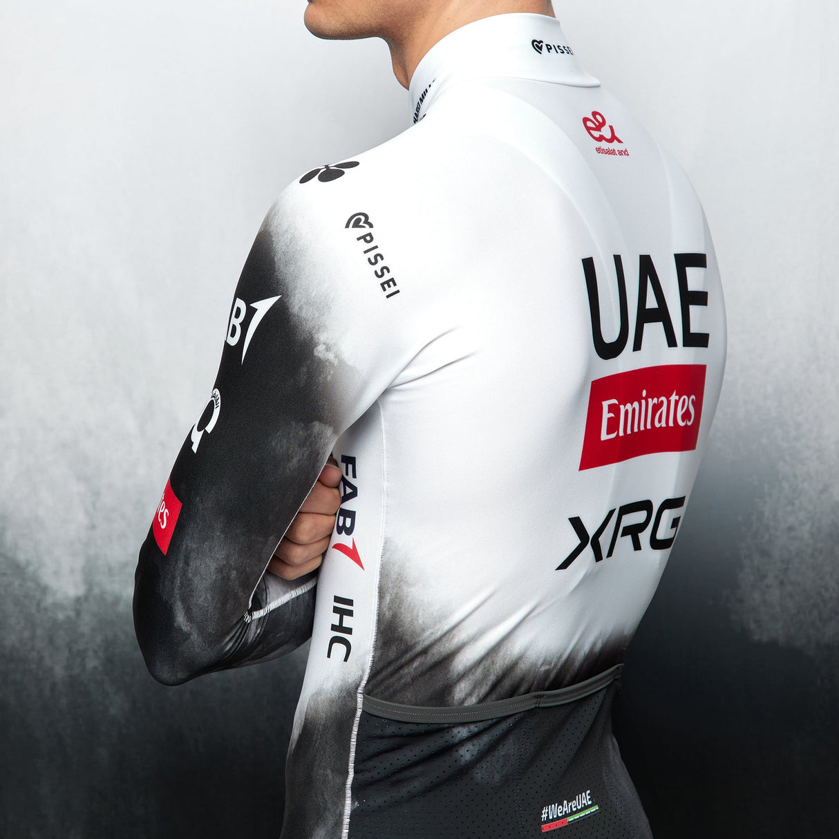 Maglia maniche lunghe Pissei UAE Team Emirates 2025 Primapelle - P