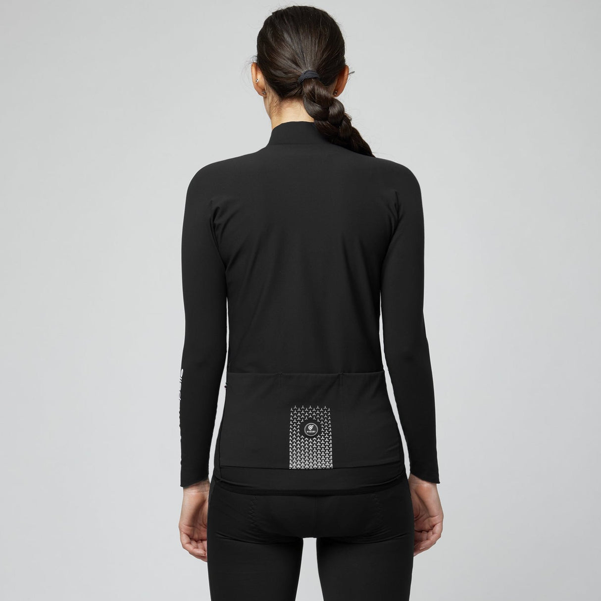 Maglia maniche lunghe donna Pissei Primapelle - Nero - B