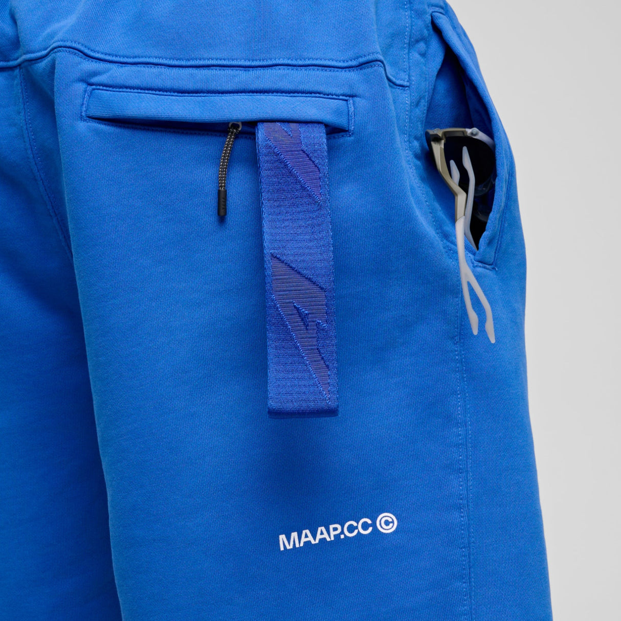 Pantaloncini Maap Essentials CC Sweat Short - Blu Maap