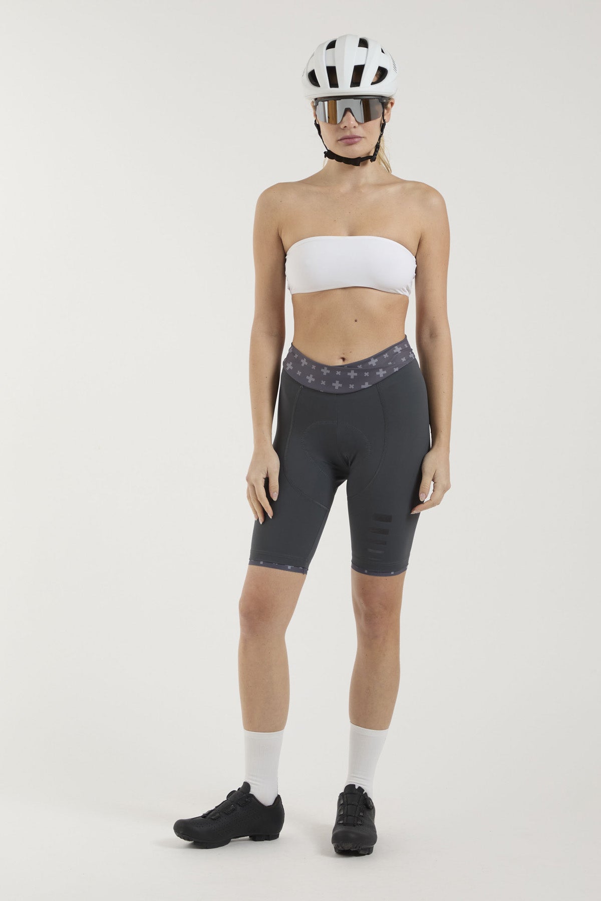 Radhose Rh+ Swift W 18 cm - Grün Zerorh