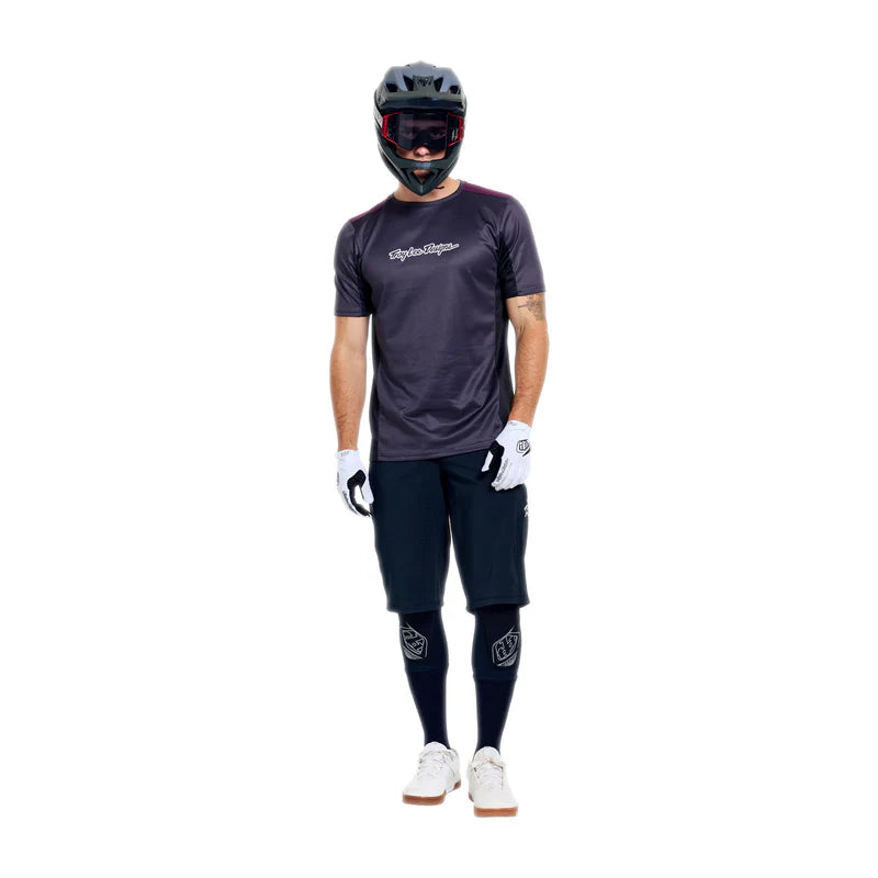 Pantalones cortos Troy Lee Designs Stage Short Shell - Negro