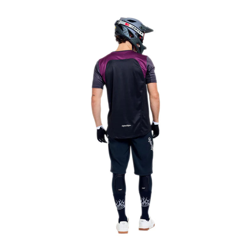 Pantalones cortos Troy Lee Designs Stage Short Shell - Negro