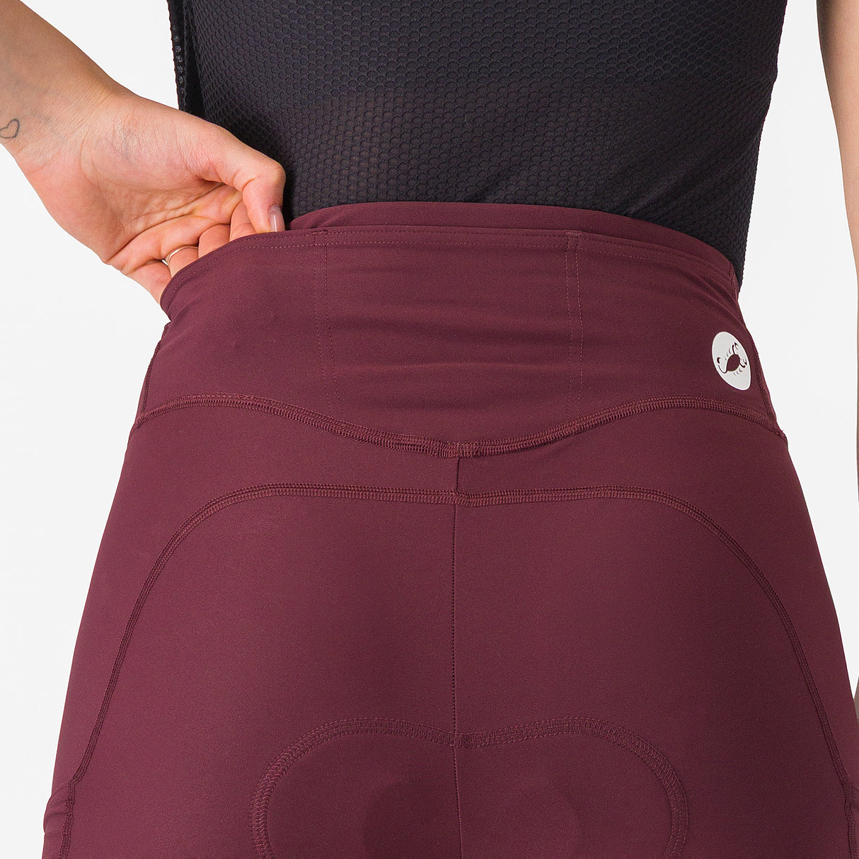 Pantaloncini donna Castelli Comfort Travel - Bordeaux Castelli