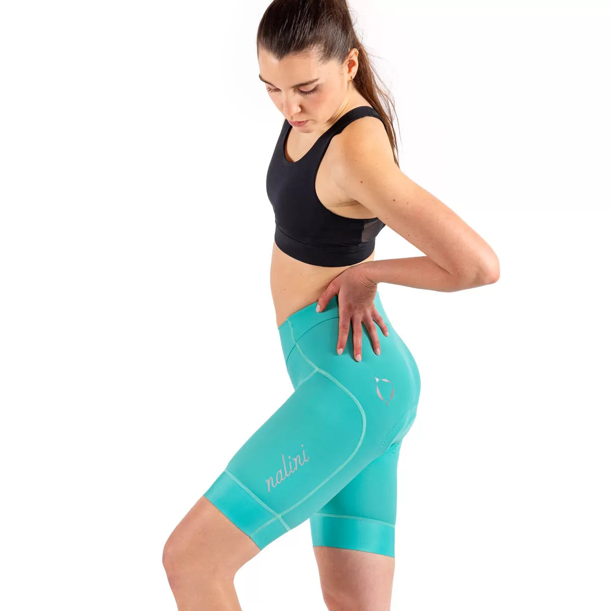 Pantaloncini donna Nalini Road - Azzurro Nalini