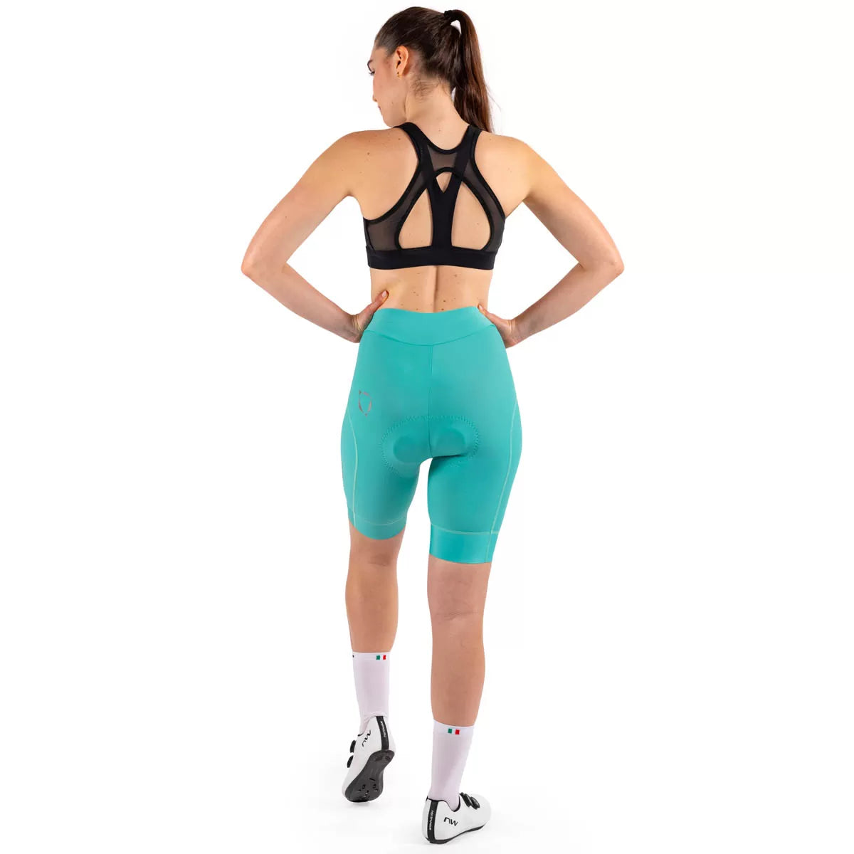 Pantaloncini donna Nalini Road - Azzurro Nalini