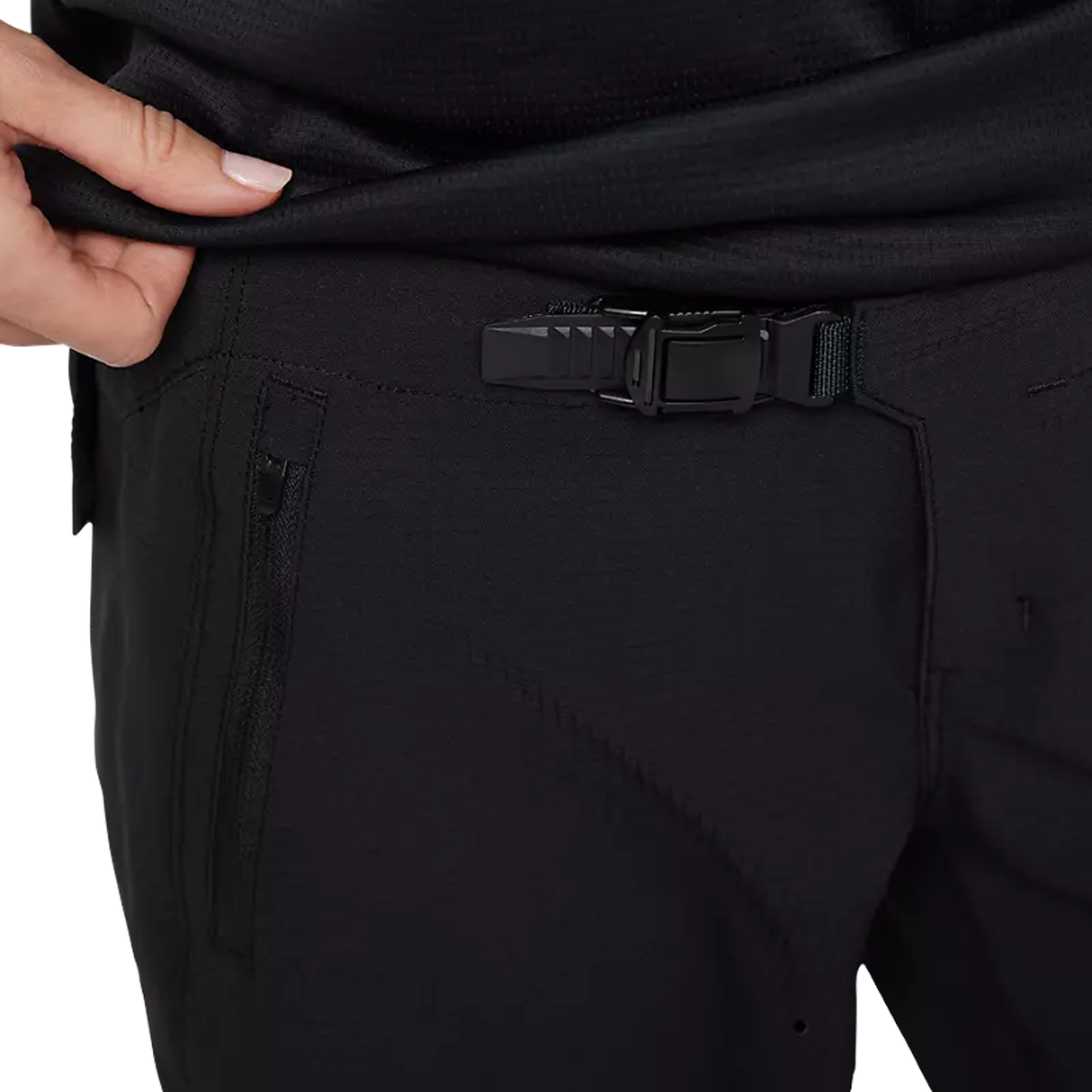 Pantaloncini mtb donna Defend - Nero Fox