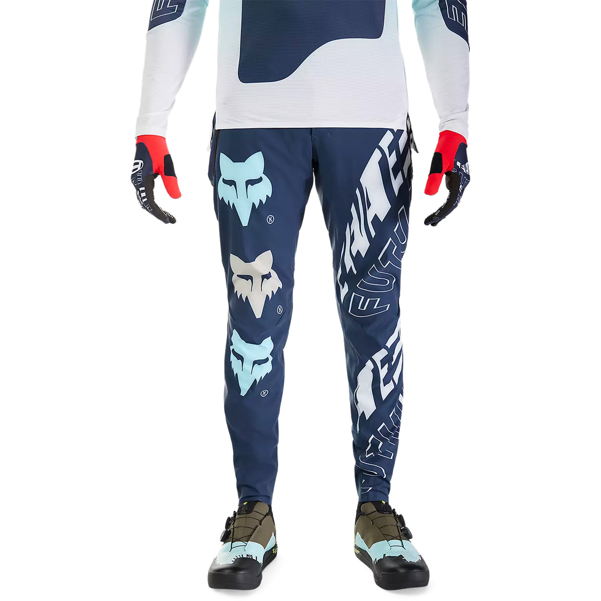 Pantaloni Fox Flexair Elevated - Blu Fox