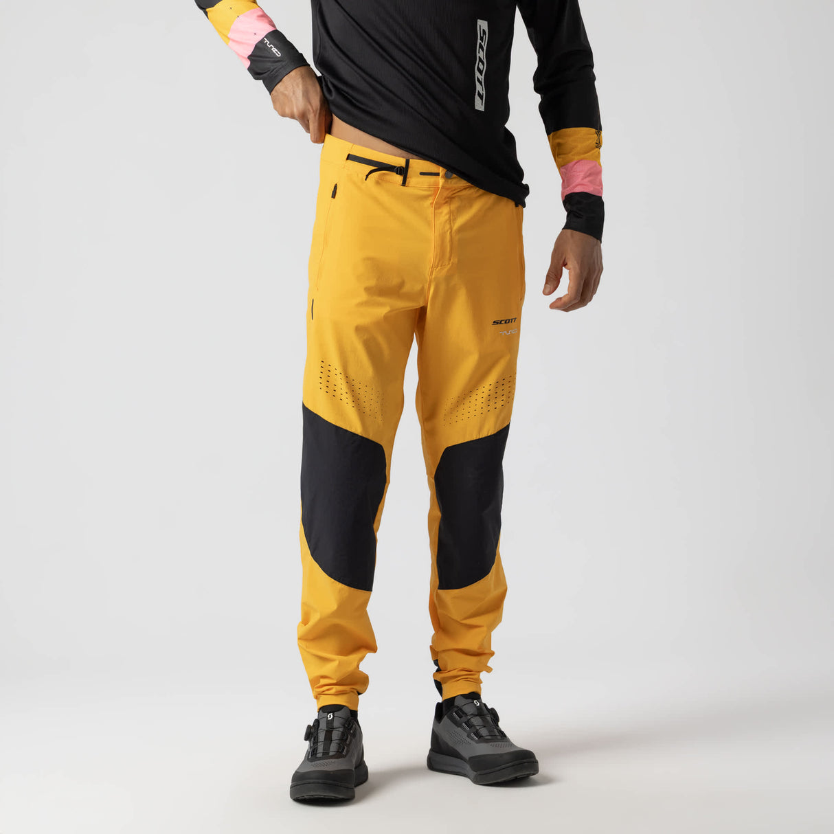 Pantalones largos btt Scott Tuned - Naranja