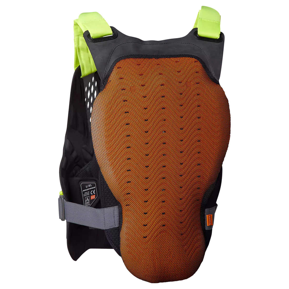 Pettorina Fox Raceframe Impact D3O - Grigio Fox