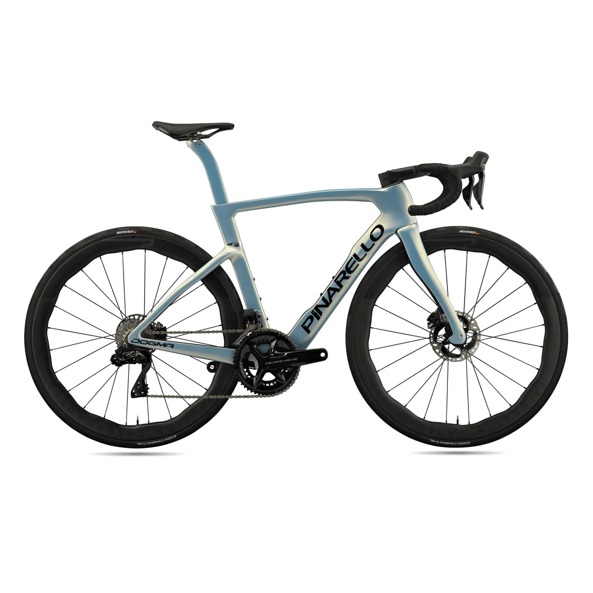 Pinarello Dogma F Disk Dura Ace Di2 Princeton Peak 4550 - Azzurro Pinarello