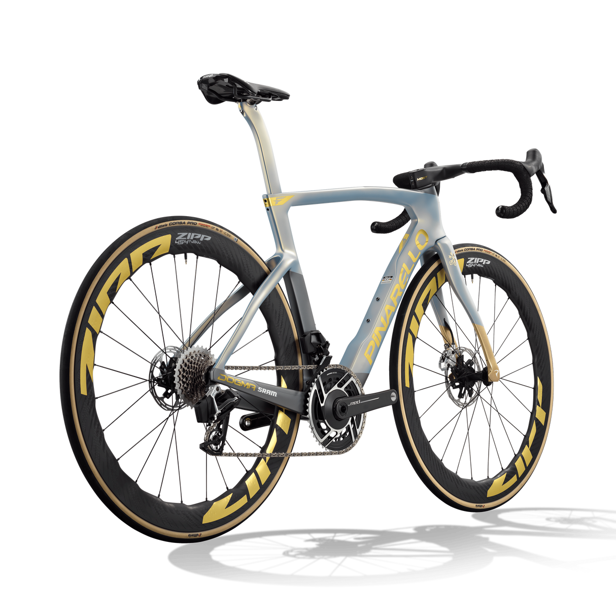 Pinarello Dogma F Disk Red AXS PM Zipp 454 NSW - Pinarello Q36.5 Tour de France