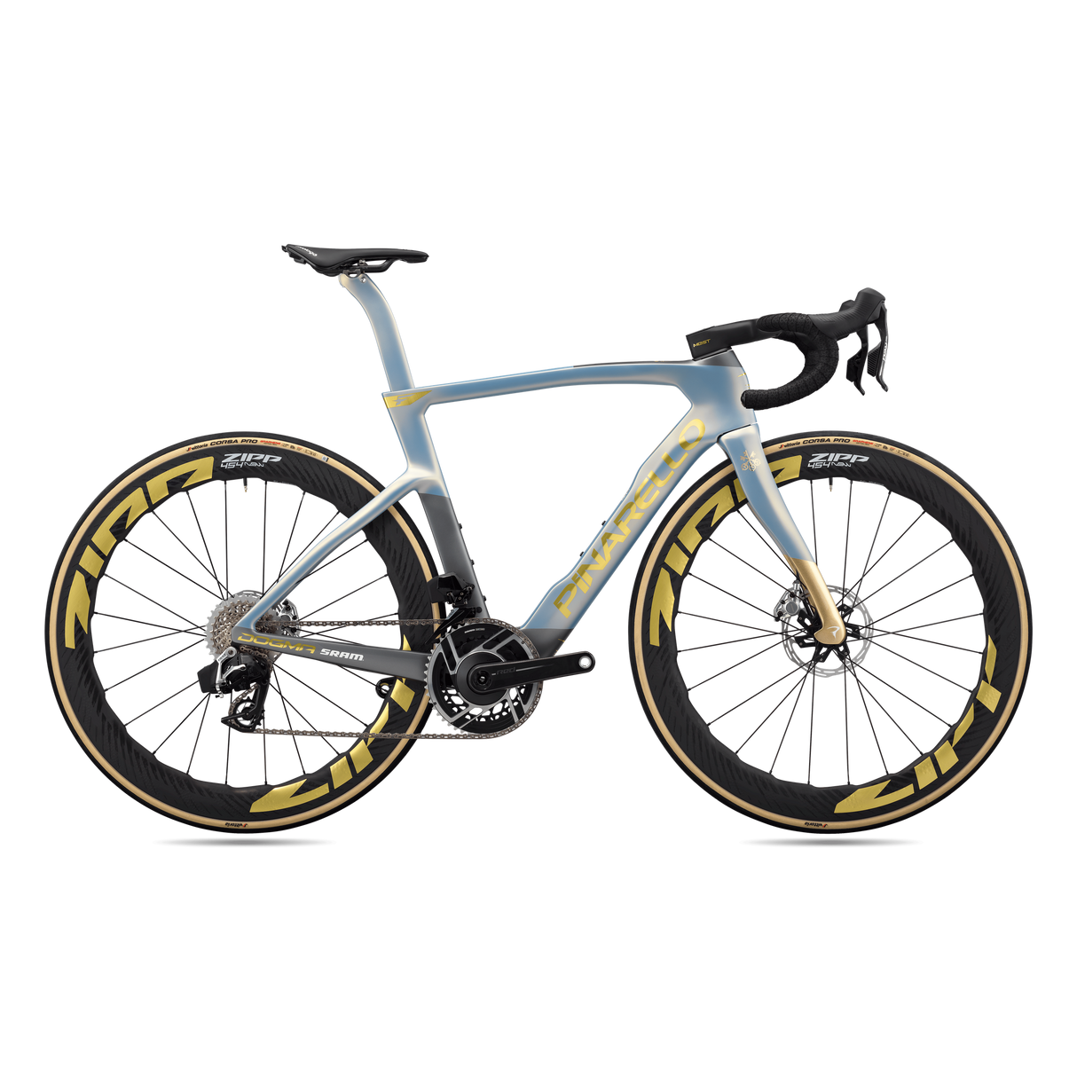 Pinarello Dogma F Disk Red AXS PM Zipp 454 NSW - Pinarello Q36.5 Tour de France
