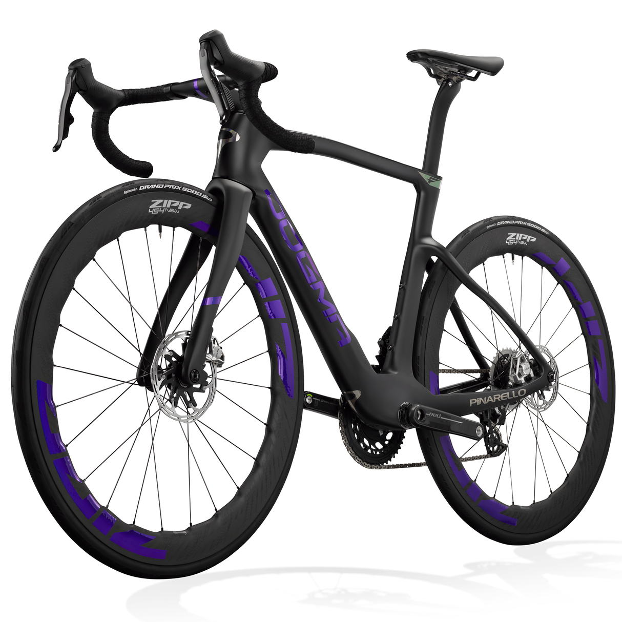 Pinarello Dogma F Disk Red AXS PM Zipp 454 NSW - Édition spéciale TISSOT