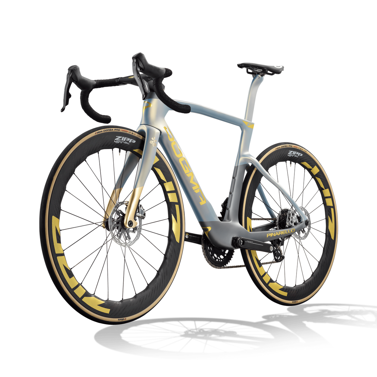 Pinarello Dogma F Disk Red AXS PM Zipp 454 NSW - Pinarello Q36.5 Tour de France
