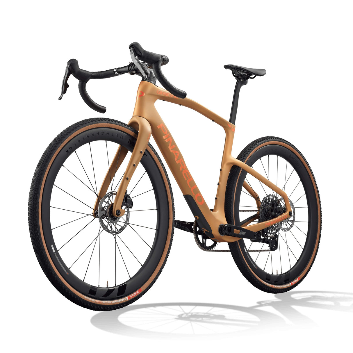 Pinarello Grevil F5 Rival AXS XPLR - Marrone Pinarello