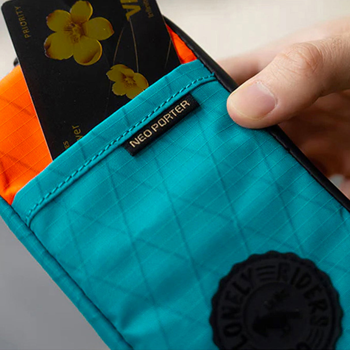 Portafoglio Ulac Wallet Touring Case GT - Azzurro Ulac