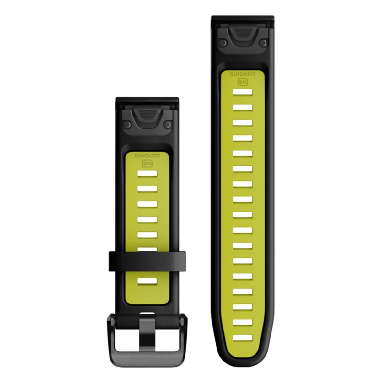 Cinturino Garmin QuickFit 20 - Nero giallo - N