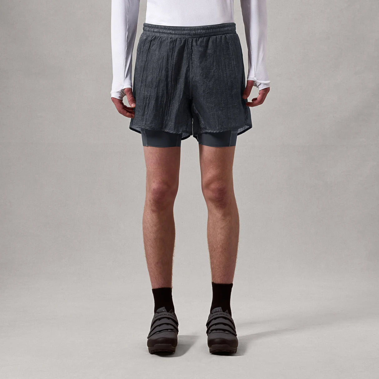 Short Endura AllTrack Lite Lined - Gris