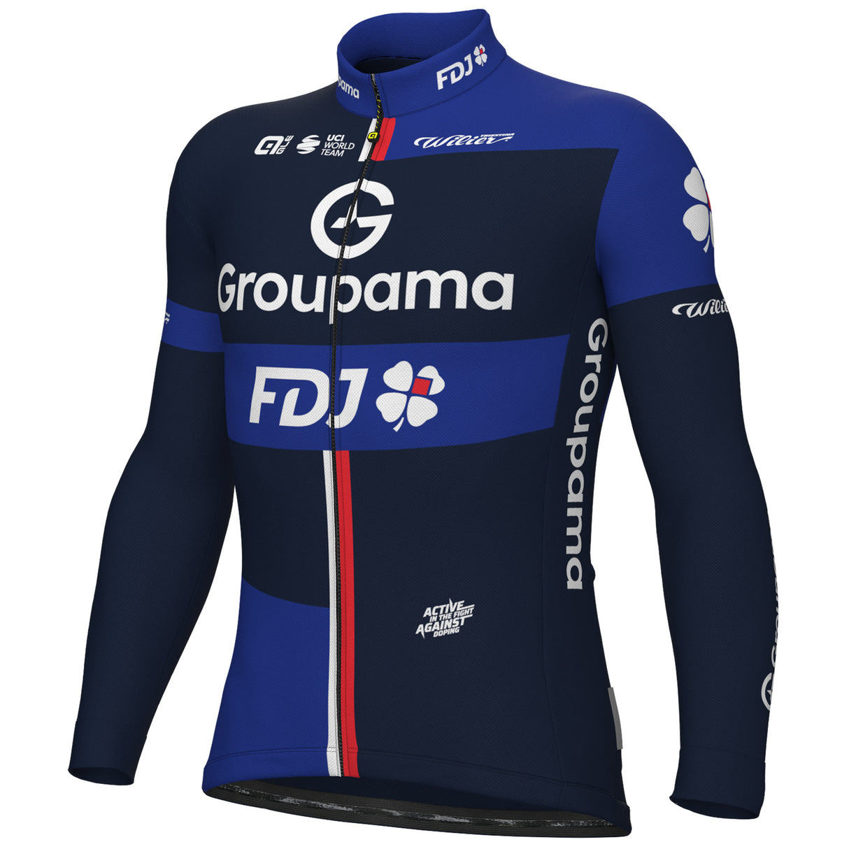 Maglia maniche lunghe Ale Groupama FDJ 2025 - D