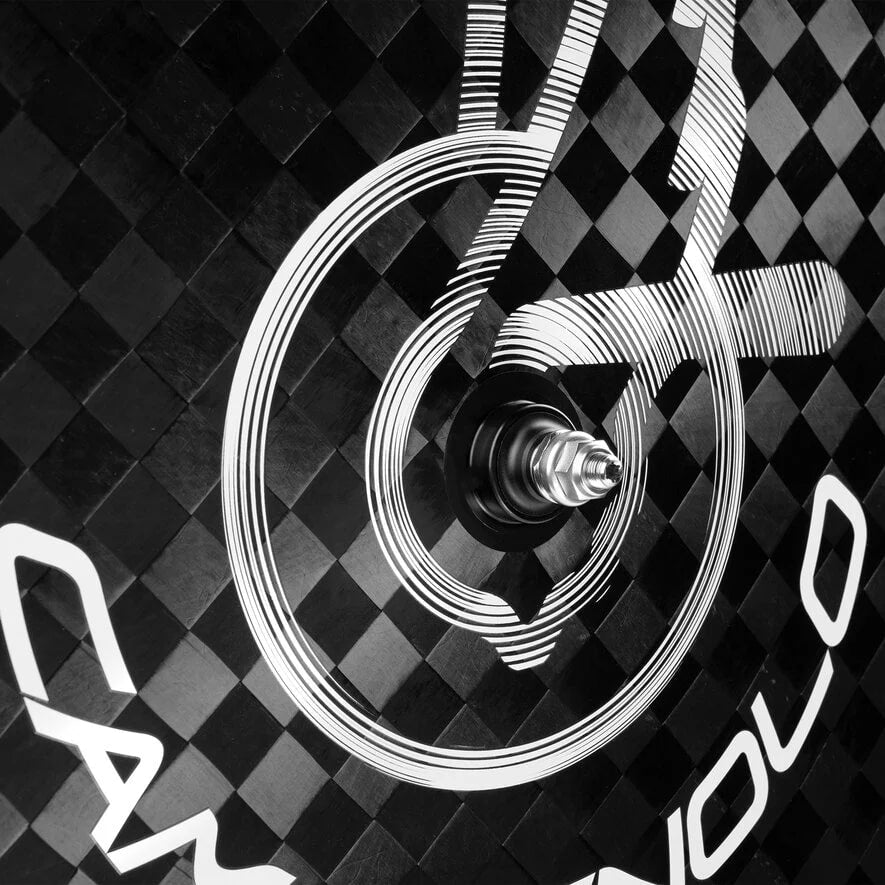 Ruota anteriore Campagnolo Ghibli 0.9 Track 2wf - Nero Campagnolo