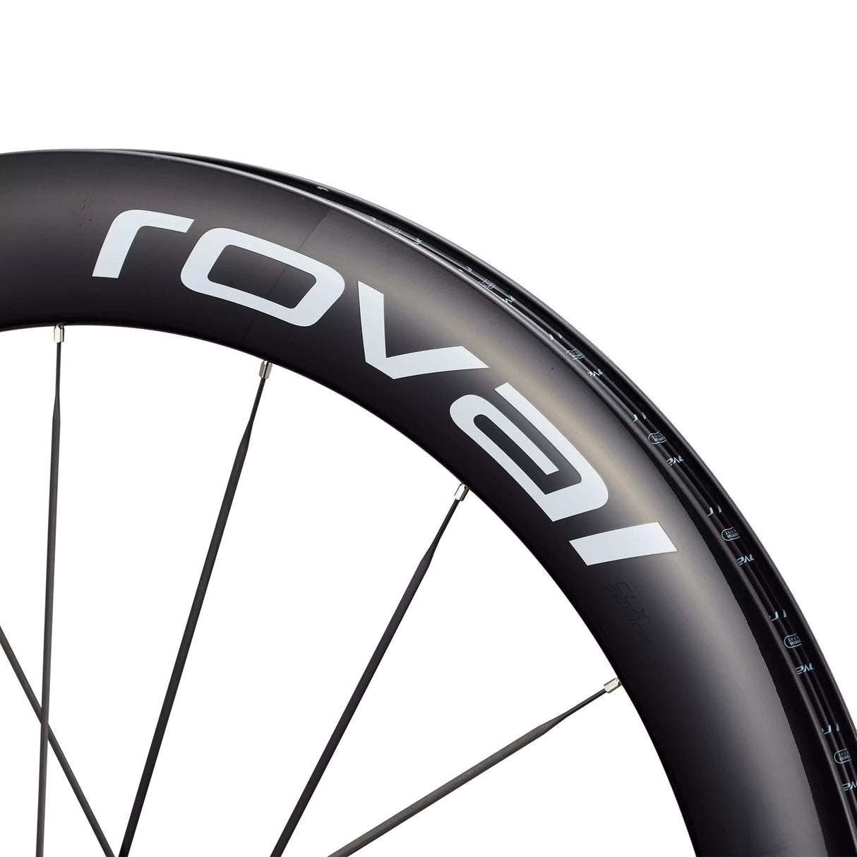 Ruota anteriore Roval Rapide Sprint CLX Disc - Nero bianco Roval