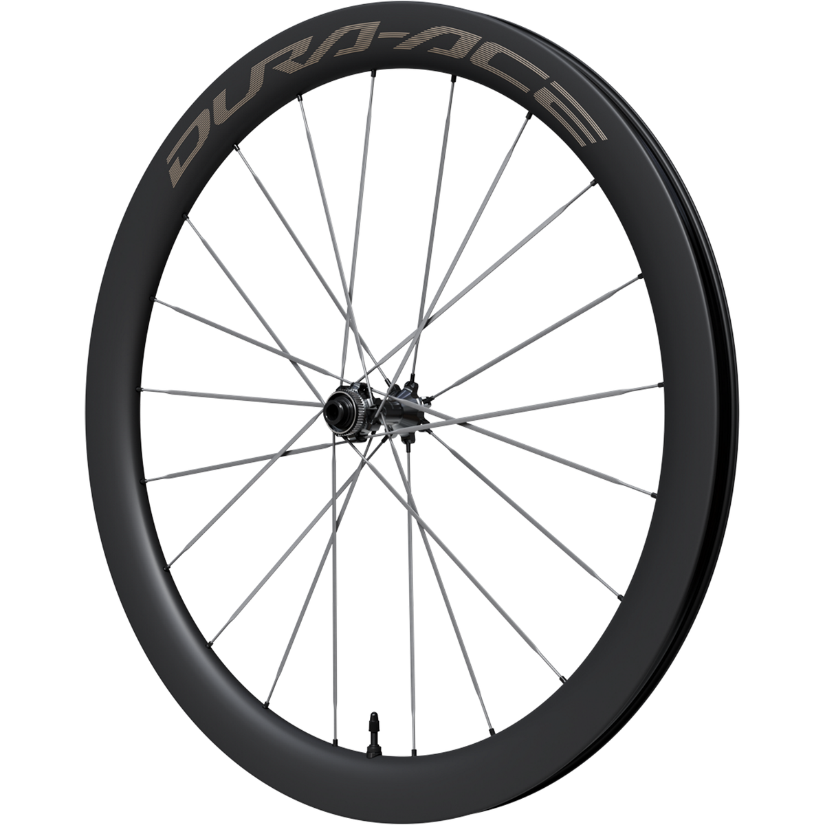 Ruota anteriore Shimano Dura-Ace WH-R9370-C50-TL-F - Nero