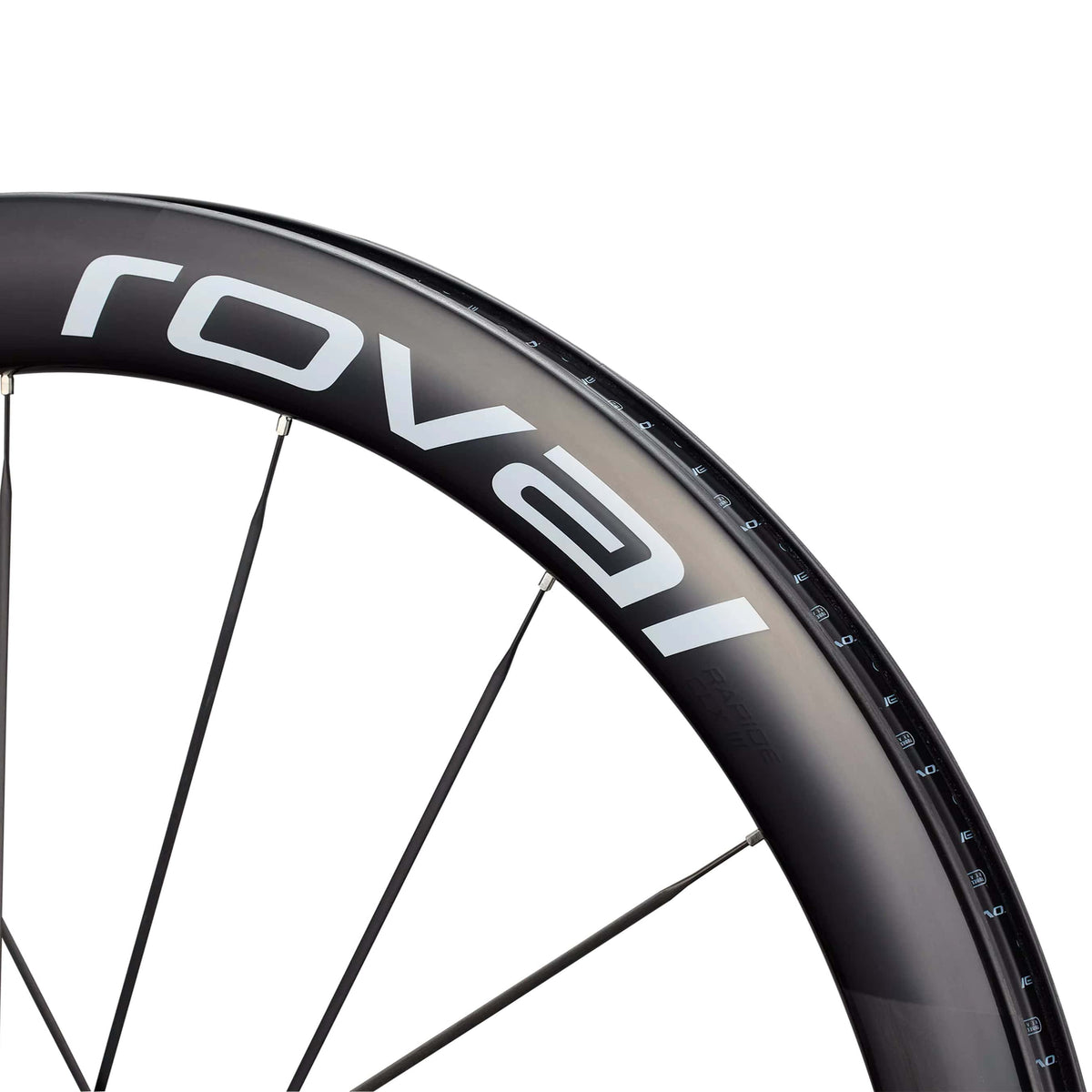 Roval Rapide CLX 3 Disc Rear Wheel - Black white |
