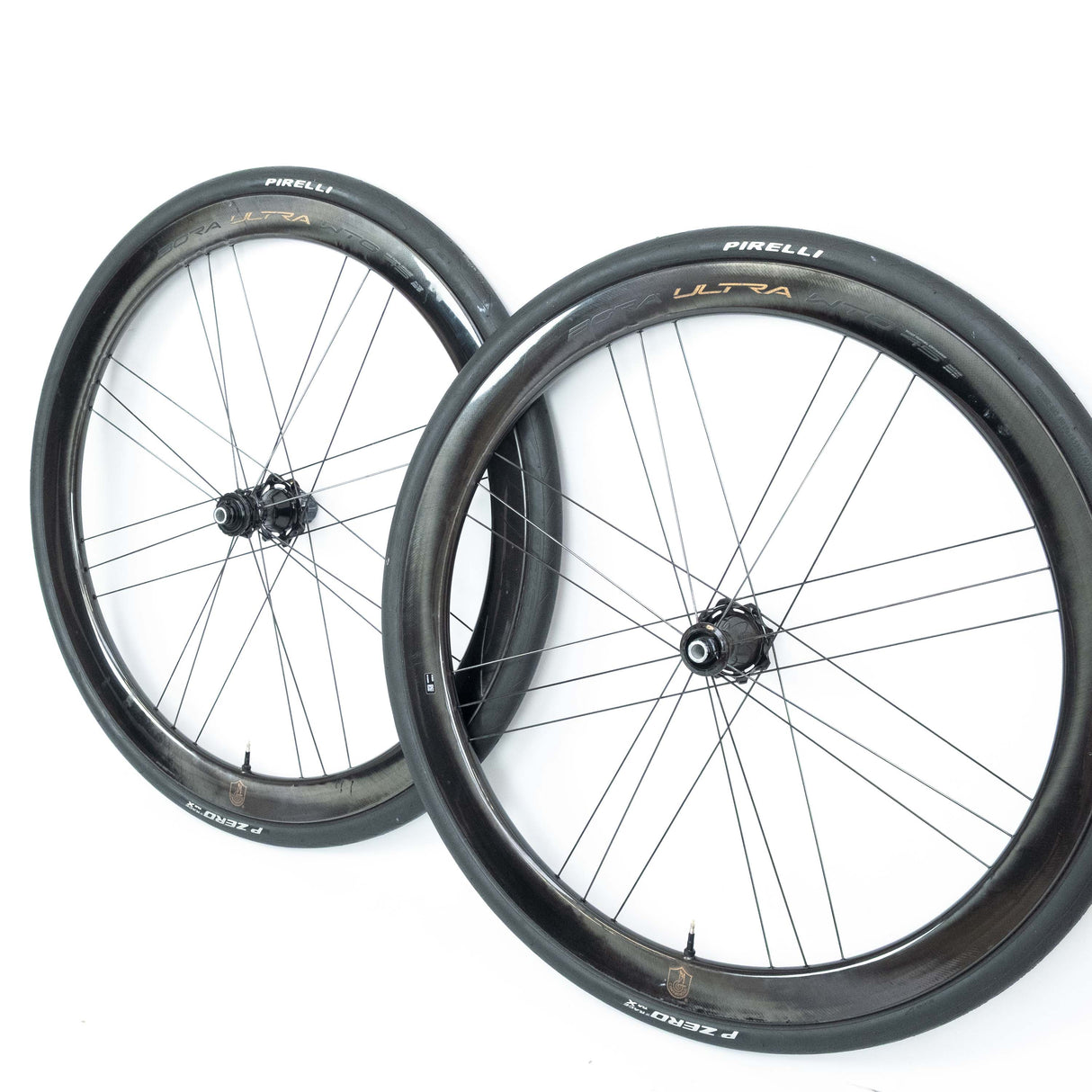 Ruote Campagnolo Bora Ultra WTO 45 Usato - Nero Campagnolo