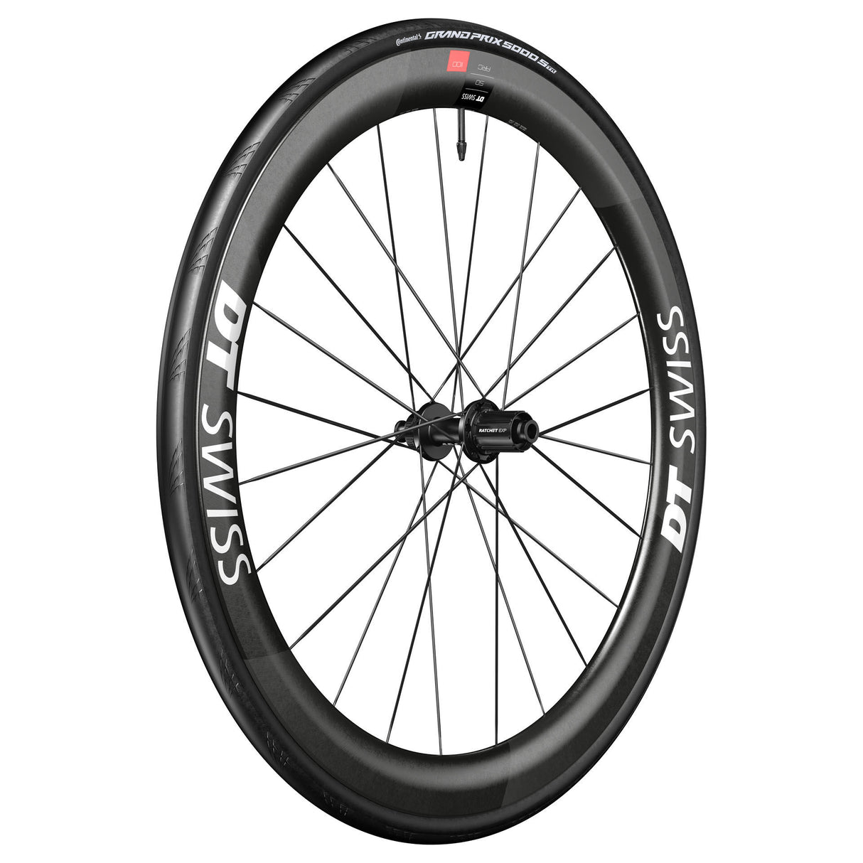 Ruote Dt Swiss ARC 1100 DI CL 50 WTS - Nero DT Swiss