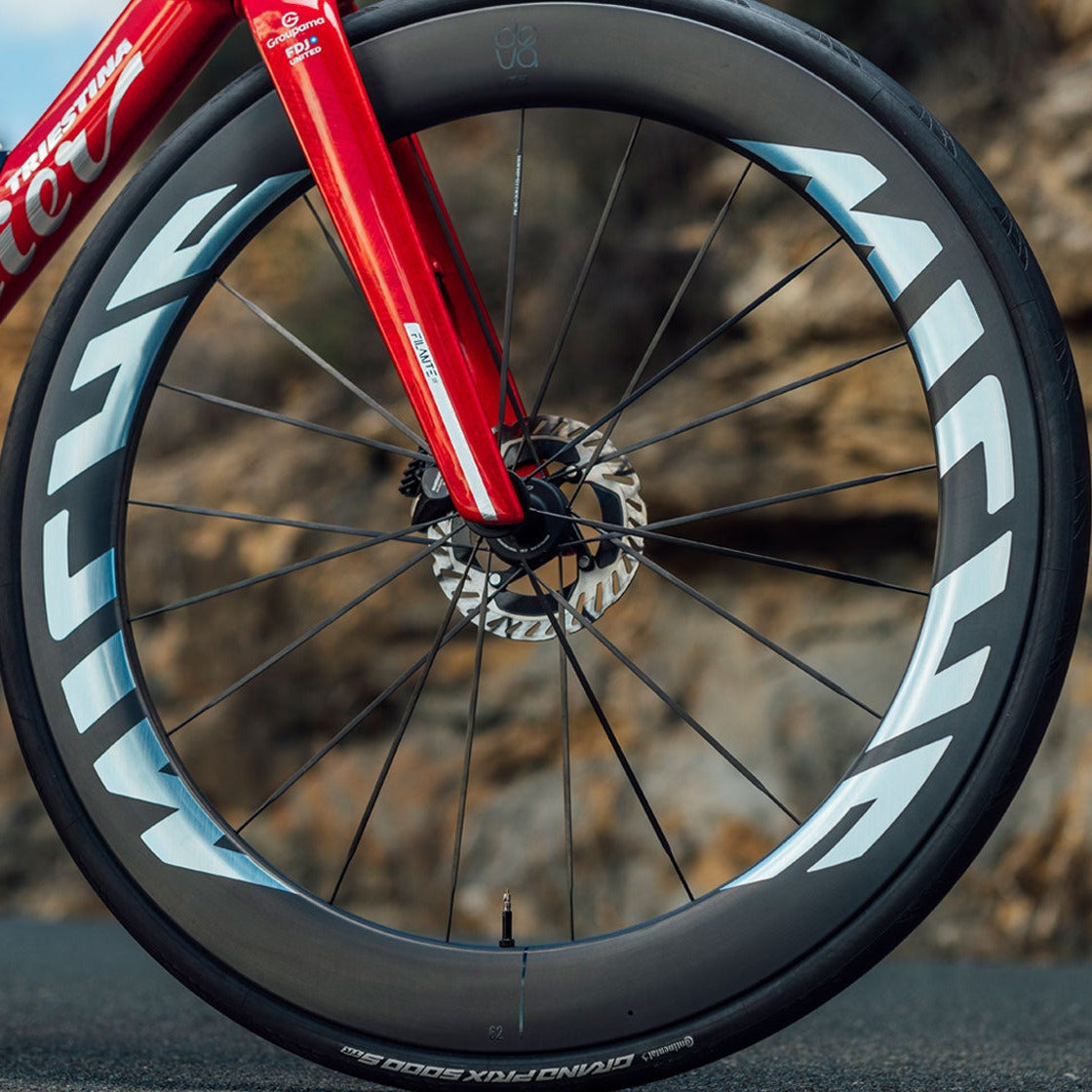 Ruote Miche Deva RD 62 Carbon - Argento Miche