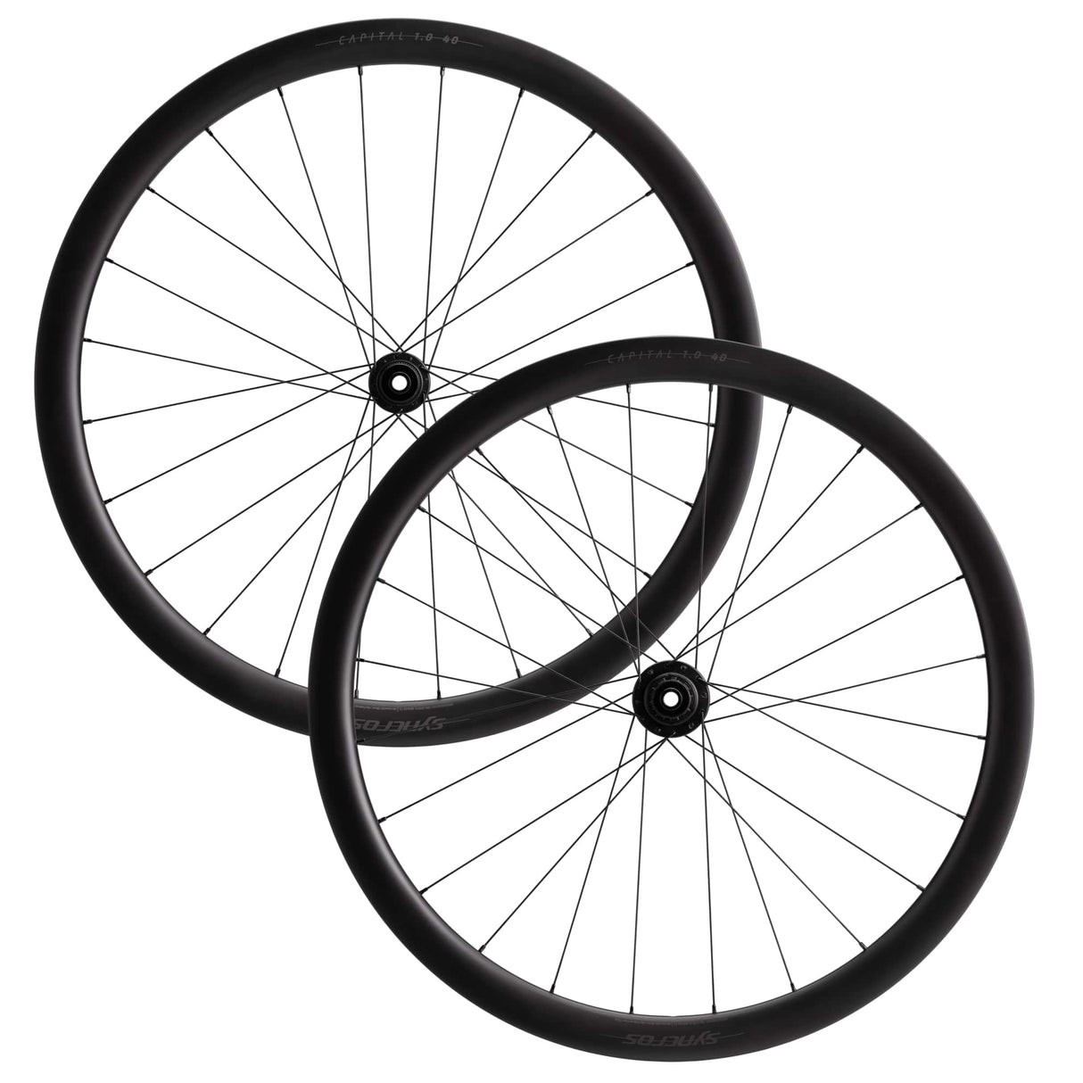 Ruote Syncros Capital 1.0 40 Carbon Disc - Nero Syncros