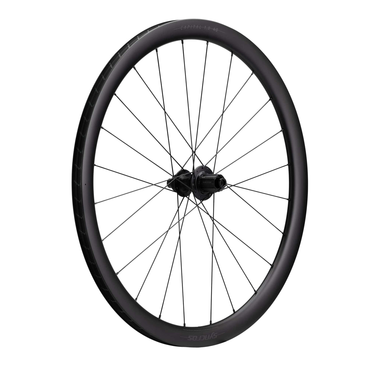 Ruote Syncros Capital 1.0 40 Carbon Disc - Nero Syncros