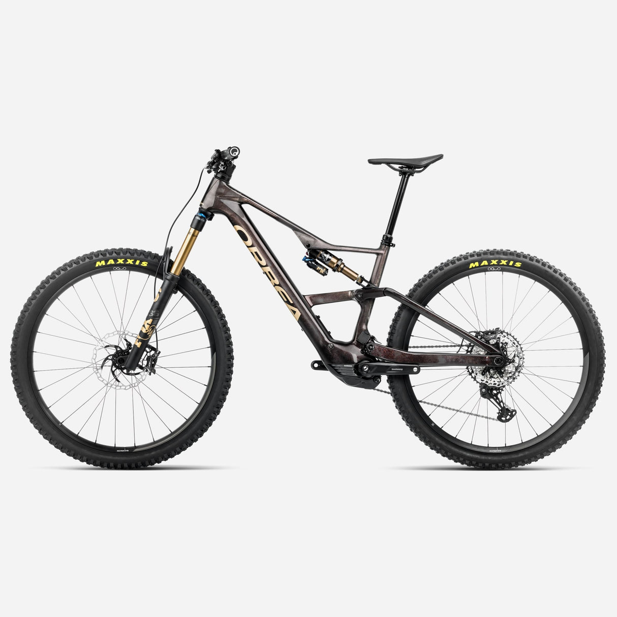 Orbea Rise LT M10 630Wh - Nero oro - E