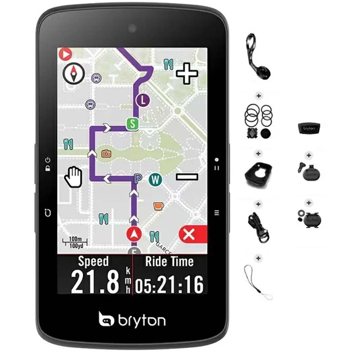 Kit Bryton Rider S800T + Gardia 300L Bike Radar