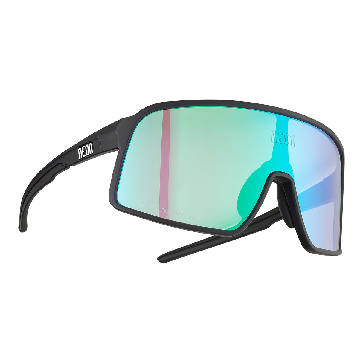 Occhiali Neon Stratus - Black matt photo green - N