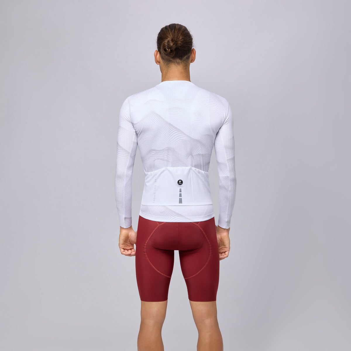 Maglia maniche lunghe Pissei Sanremo - Bianco grigio